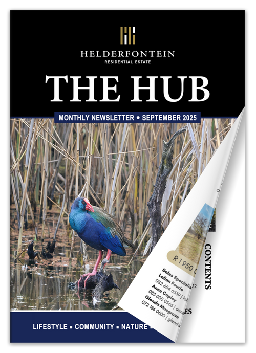 The Helderfontein Residential Estate Newsletter - THE HUB - September 2025