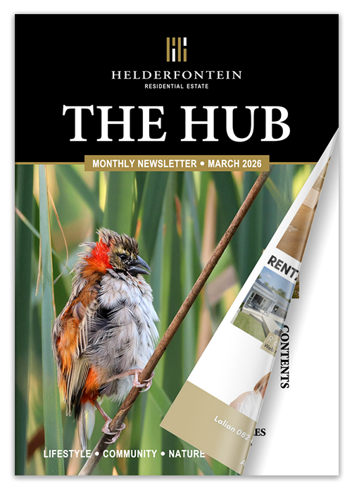 The Helderfontein Residential Estate Newsletter - THE HUB - March 2026