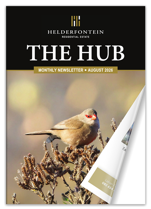 The Helderfontein Residential Estate Newsletter - THE HUB - August 2026